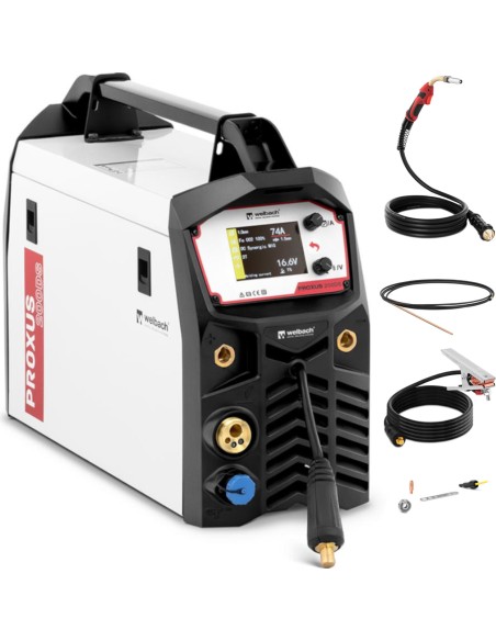 MIG/ MAG PROXUS 200DS Synergic Puls inverterinis suvirinimo aparatas 200A 230V
 
MIG/ MAG PROXUS 200DS Synergic Puls inverterinis suvirinimo aparatas 200A 230V