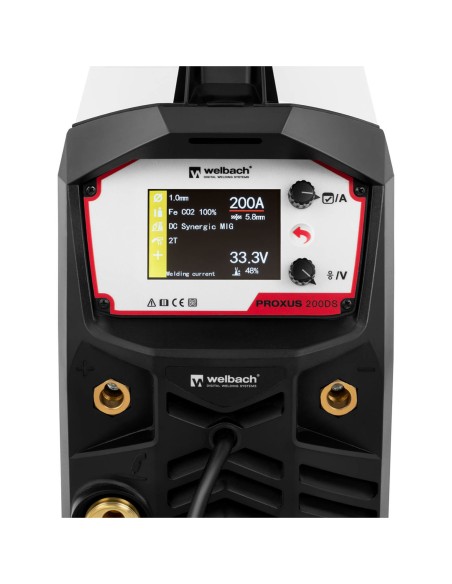 MIG/ MAG PROXUS 200DS Synergic Puls inverterinis suvirinimo aparatas 200A 230V
 
MIG/ MAG PROXUS 200DS Synergic Puls inverterinis suvirinimo aparatas 200A 230V