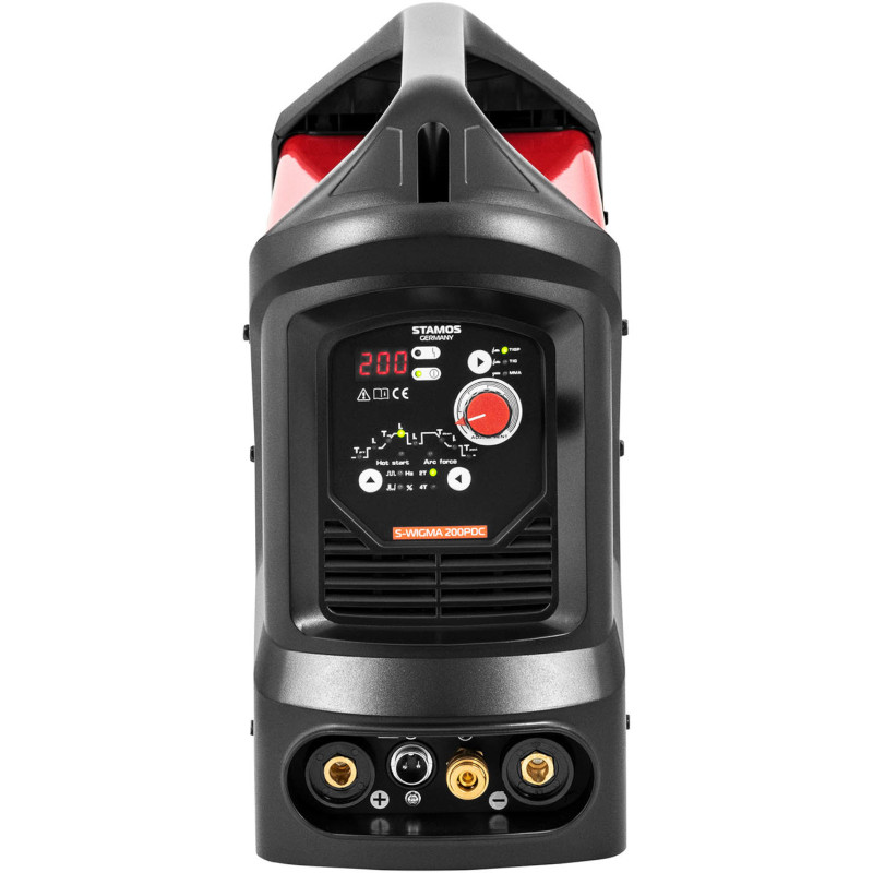 TIG DC Pulse Hot Start suvirinimo aparatas 10-200A 230V