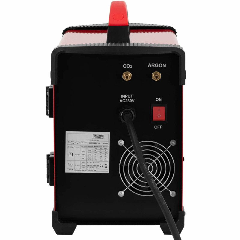 Daugiafunkcis IGBT suvirinimo aparatas migomatas MIG/ MAG TIG MMA 180A 230V