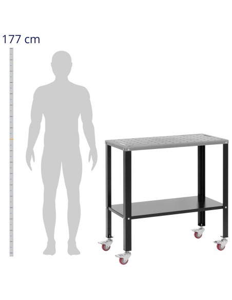 Mobilus surinkimo suvirinimo stalas su lentyna iki 544kg, 91x46cm
 
Mobilus surinkimo suvirinimo stalas su lentyna iki 544kg, 91x46cm