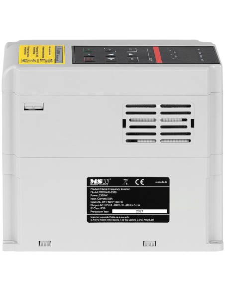 Dažnio keitiklis 1.5kW 2KM 380V 50-60Hz
 
Dažnio keitiklis 1.5kW 2KM 380V 50-60Hz