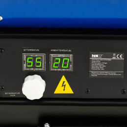 
Tepalinis šildytuvas didelėms salėms, 1071 m3/ h, 20 kW
