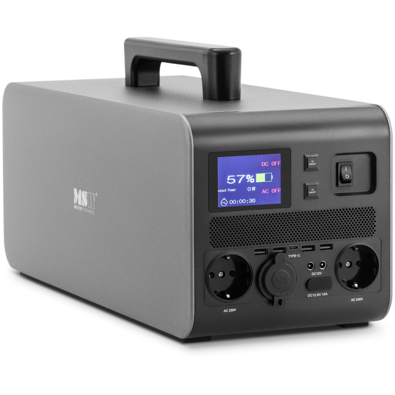 Galinga USB jėgainė 3kW 1500W 58Ah DC 12V AC 100-230V