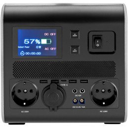 
Galinga USB jėgainė 3kW 1500W 58Ah DC 12V AC 100-230V
