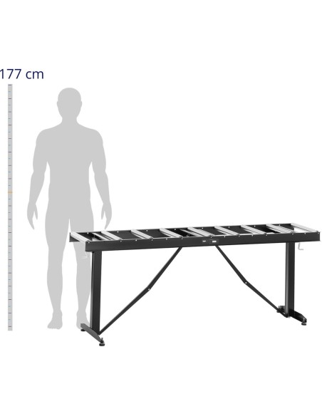 Ritininis tiektuvas su aukščio reguliavimu iki 200kg 9 ritinėliai 320x35mm 167cm
 
Ritininis tiektuvas su aukščio reguliavimu iki 200kg 9 ritinėliai 320x35mm 167cm