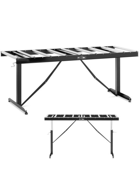 
Ritininis tiektuvas su aukščio reguliavimu iki 200kg 9 ritinėliai 540x35mm 168cm
