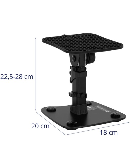 Stovo pagrindas monitoriui, nešiojamam kompiuteriui, garsiakalbiui, reguliuojamas aukštis ir nuolydis
 
Stovo pagrindas monitoriui, nešiojamam kompiuteriui, garsiakalbiui, reguliuojamas aukštis ir nuolydis