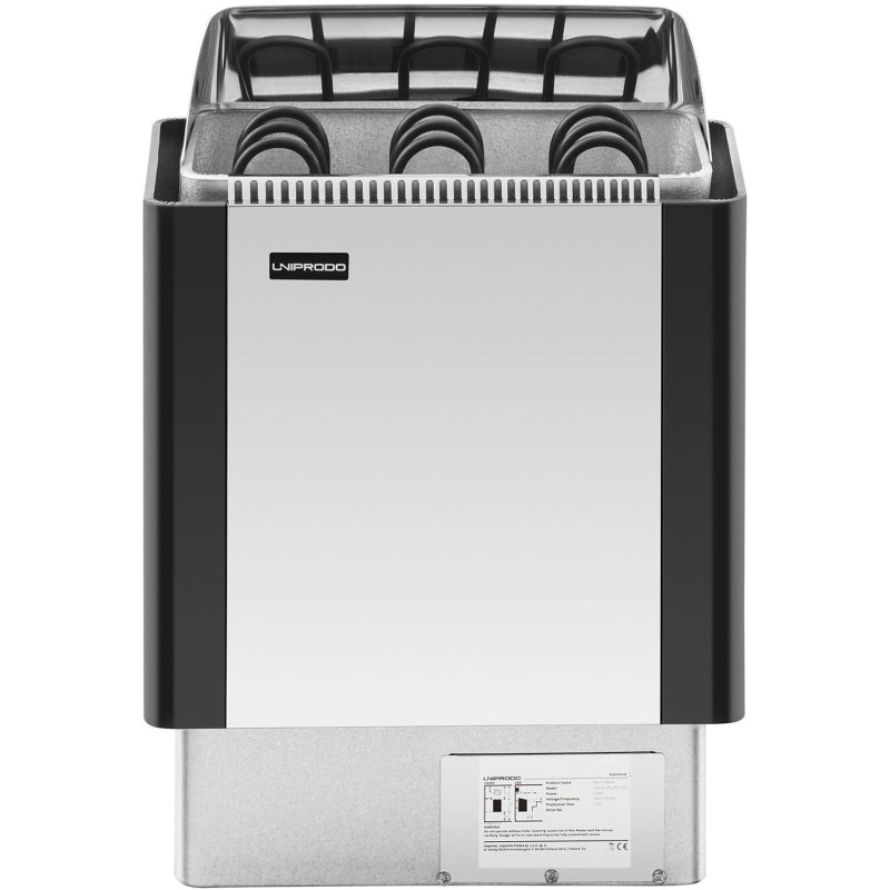 Krosnelė sausai suomiškai pirčiai 3-6m3 4,5kW 400V 3N