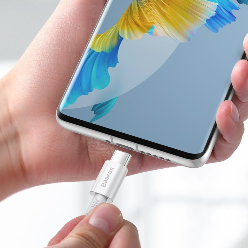 Puikus kabelis USB-C USB-C greito įkrovimo FCP...