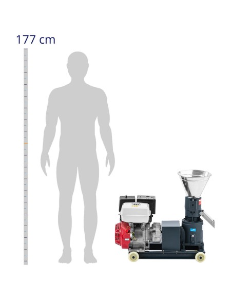 Granulių granuliatorius pašarams su vidaus degimo varikliu 7,5 AG 60-100 kg/ val
 
Granulių granuliatorius pašarams su vidaus degimo varikliu 7,5 AG 60-100 kg/ val
