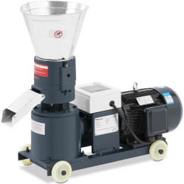 
Granulių granuliatorius pašarams su elektros varikliu 4kW 90-120 kg/ val
