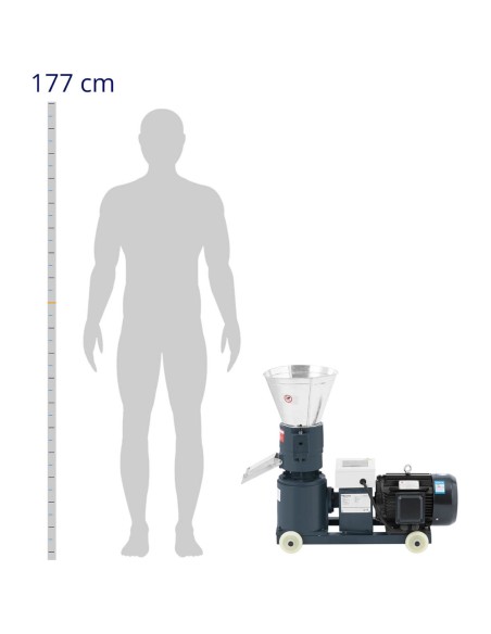 Granulių granuliatorius pašarams su elektros varikliu 4kW 90-120 kg/ val
 
Granulių granuliatorius pašarams su elektros varikliu 4kW 90-120 kg/ val