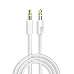 
Stereo garso kabelis AUX mini lizdas 3,5 mm, 3 polių, 1 m, baltas
