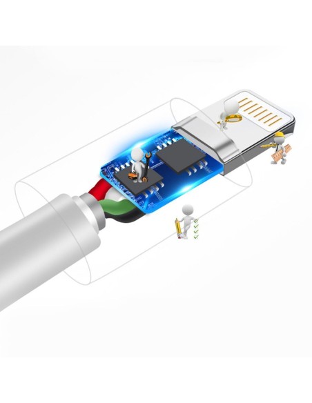 USB laidas – USB-C 3A 1m baltas
 
USB laidas – USB-C 3A 1m baltas