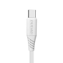 
USB laidas – USB-C 5A 2m baltas
