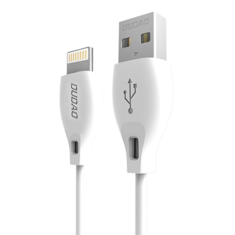 Kabelis iPhone USB - Lightning 2.4A 1m baltas