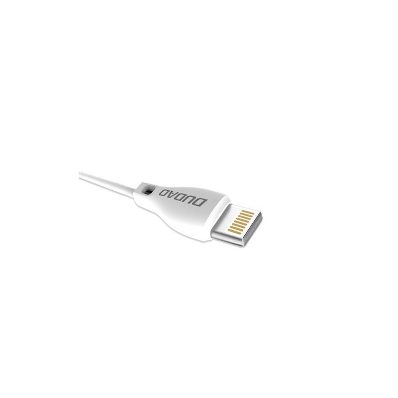 Kabelis iPhone USB - Lightning 2.4A 1m baltas