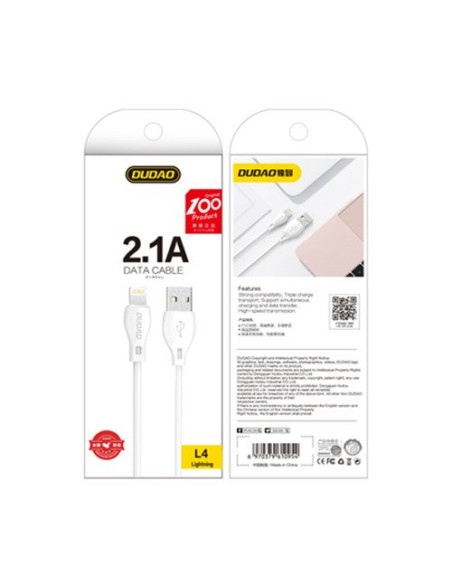 Kabelis iPhone USB - Lightning 2.1A 2m baltas
 
Kabelis iPhone USB - Lightning 2.1A 2m baltas