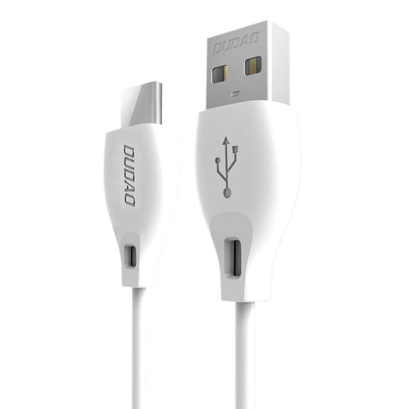 USB laidas – USB-C 2.1A 1m baltas