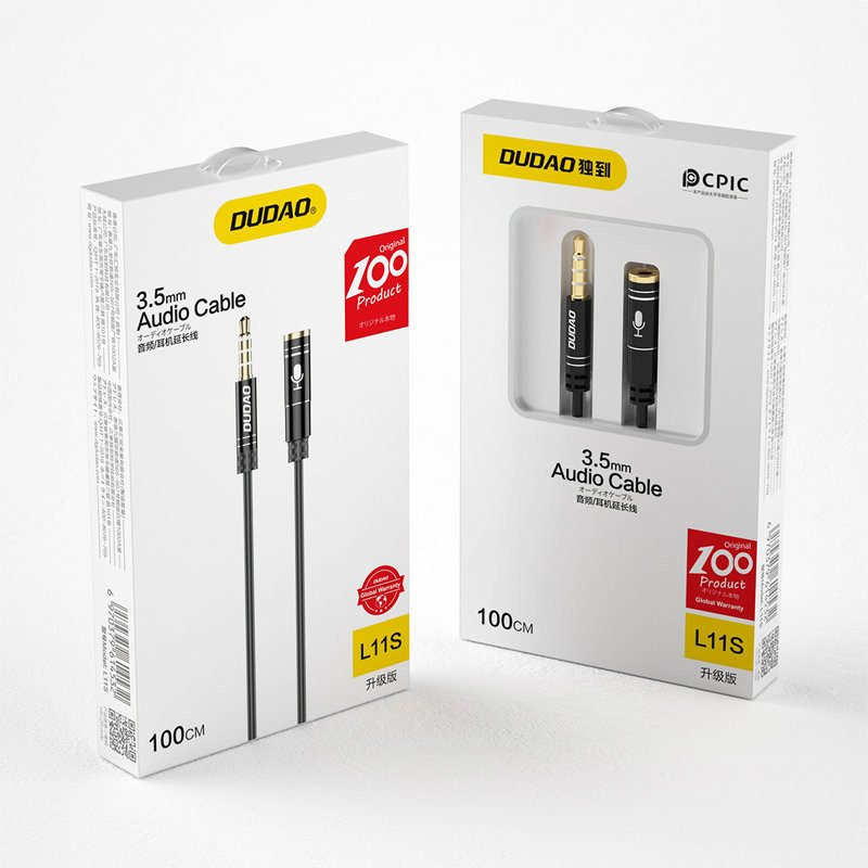 AUX prailginimo laidas ausinėms su mikrofonu, 3,5 mm mini lizdas, 4 polių, juodas
AUX prailginimo laidas ausinėms su mikrofonu, 3,5 mm mini lizdas, 4 polių, juodas