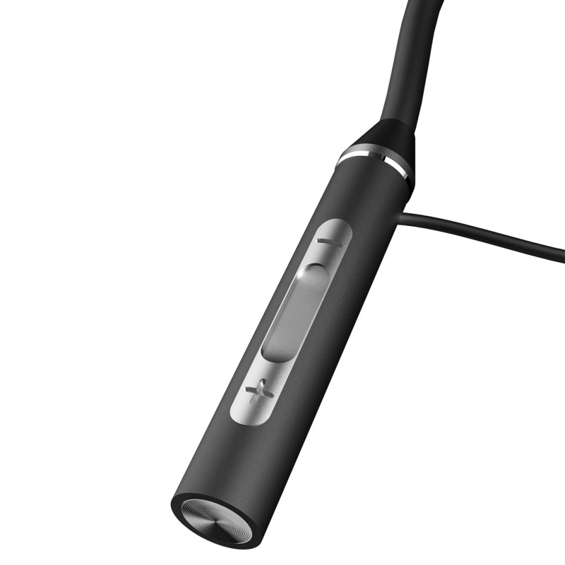 Į ausis įdedamos belaidės „Bluetooth“ ausinės U5Plus juodos ausinės