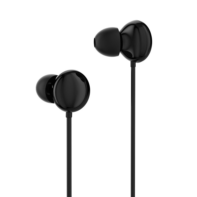 Į ausis įdedamos ausinės, ausinės su nuotolinio valdymo pulteliu ir mikrofonu, 3,5 mm mini lizdas, juodos spalvos
