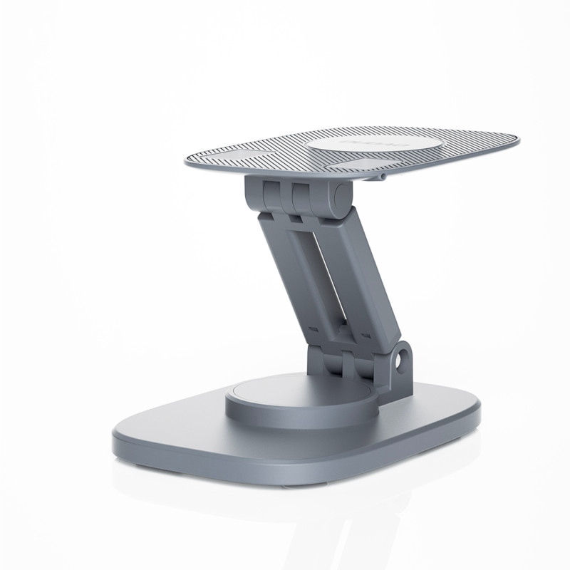 Teleskopinis stovas, sulankstomas stovas telefono planšetei F5XS, pilkas