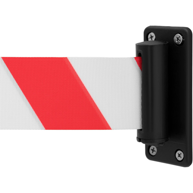 Skiriamoji juosta metalinėje sieninėje kasetėje, 2 m, balta ir raudona