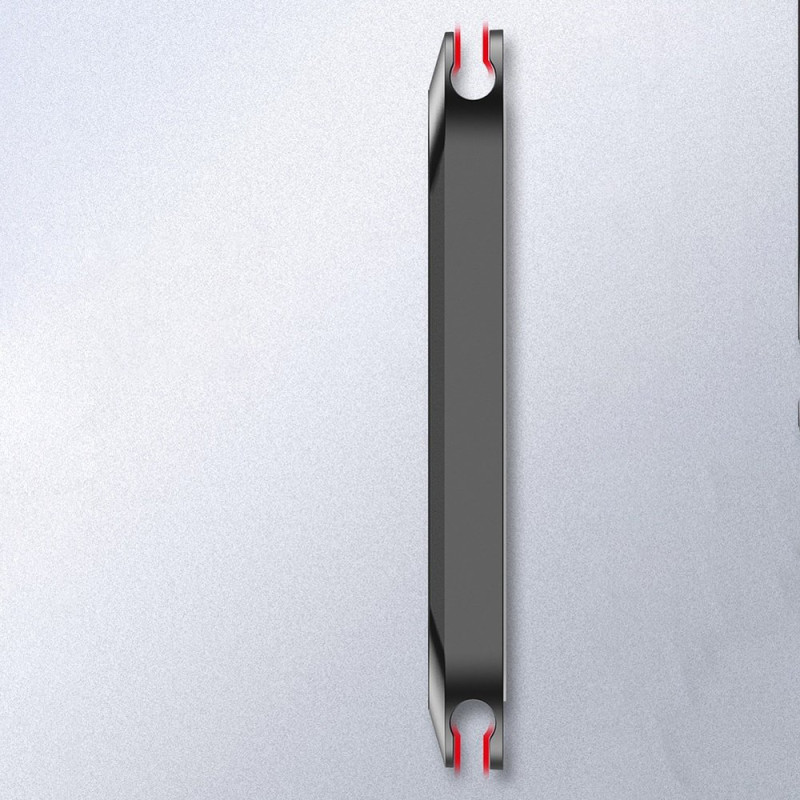 Lipnus magnetinis automobilio prietaisų skydelio laikiklis, juodas