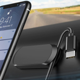 
Lipnus magnetinis automobilio prietaisų skydelio laikiklis, juodas
