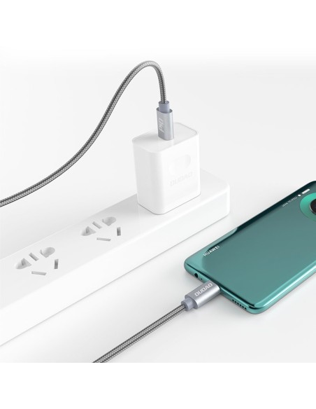 Patvarus pintas kabelis USB-C 5A 45W PD QC 1m pilkas
 
Patvarus pintas kabelis USB-C 5A 45W PD QC 1m pilkas