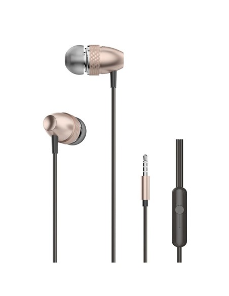 Į ausis įdedamos ausinės, ausinės su 3,5 mm mini jack jungtimi, auksinės spalvos
 
Į ausis įdedamos ausinės, ausinės su 3,5 mm mini jack jungtimi, auksinės spalvos