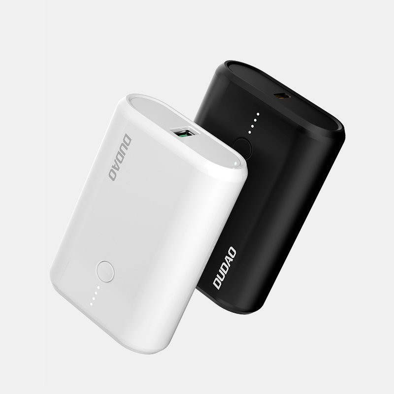 
Powerbank 10000mAh Power Delivery Quick Charge 3.0 22.5W juoda
