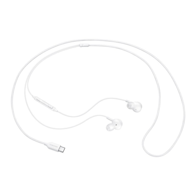 AKG laidinės ausinės, USB-C jungtis, balta