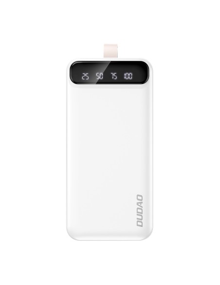 Powerbank 30000mAh 2x USB USB-C su LED lempute, balta
 
Powerbank 30000mAh 2x USB USB-C su LED lempute, balta