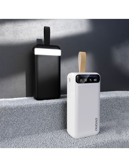 Powerbank 30000mAh 2x USB USB-C su LED lempute, balta
 
Powerbank 30000mAh 2x USB USB-C su LED lempute, balta
