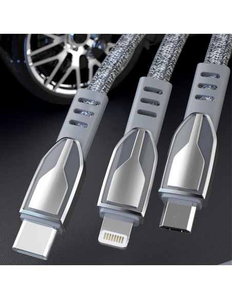 Patvarus pintas USB - micro USB laidas 5A 1m pilkas
 
Patvarus pintas USB - micro USB laidas 5A 1m pilkas