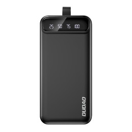 
Powerbank 30000mAh 2x USB USB-C su LED lempute, juoda
