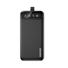 
Powerbank 30000mAh 2x USB USB-C su LED lempute, juoda
