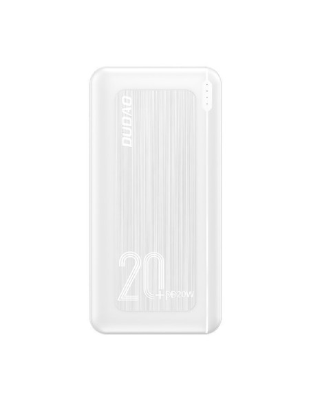 Powerbank 20000mAh maitinimo tiekimas 20W greitas įkrovimas 3.0 2x USB USB-C balta
 
Powerbank 20000mAh maitinimo tiekimas 20W greitas įkrovimas 3.0 2x USB USB-C balta