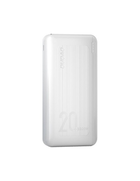 Powerbank 20000mAh maitinimo tiekimas 20W greitas įkrovimas 3.0 2x USB USB-C balta
 
Powerbank 20000mAh maitinimo tiekimas 20W greitas įkrovimas 3.0 2x USB USB-C balta