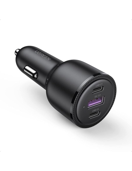 Automobilinis įkroviklis 2x USB-C 1x USB 69W 5A PD QC juodas
 
Automobilinis įkroviklis 2x USB-C 1x USB 69W 5A PD QC juodas