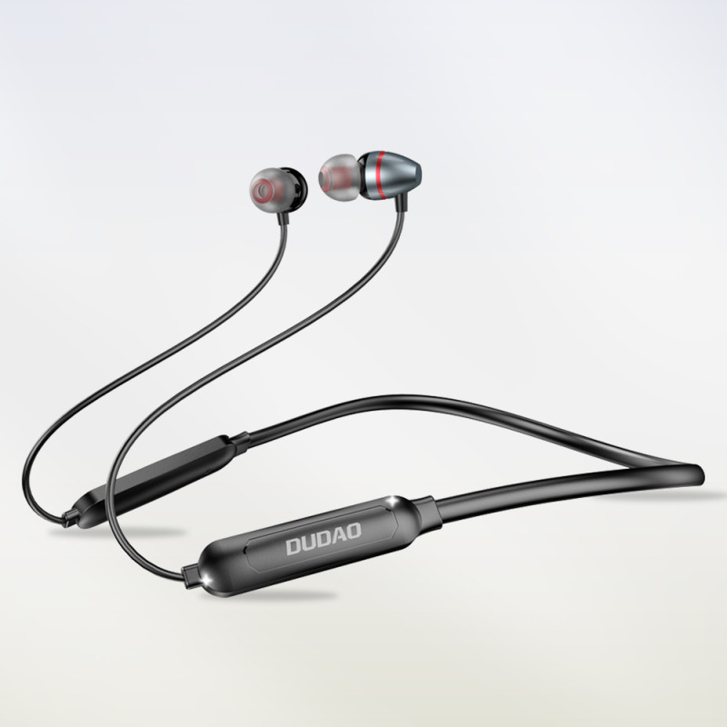 Sportinės belaidės Bluetooth 5.0 NeckBand ausinės, pilkos