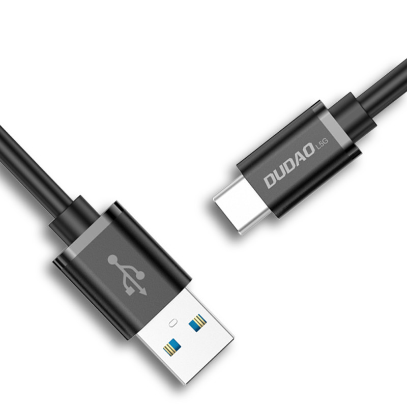 USB - USB Type C Super Fast Charge laidas, 1 m, juodas