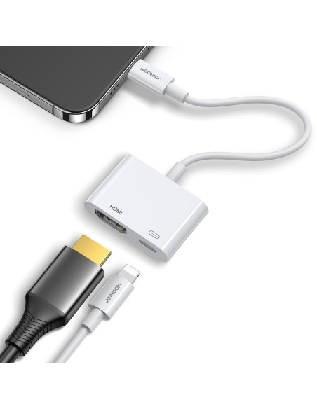 iPhone Lightning į HDMI FullHD + Lightning adapteris, baltas
 
iPhone Lightning į HDMI FullHD + Lightning adapteris, baltas