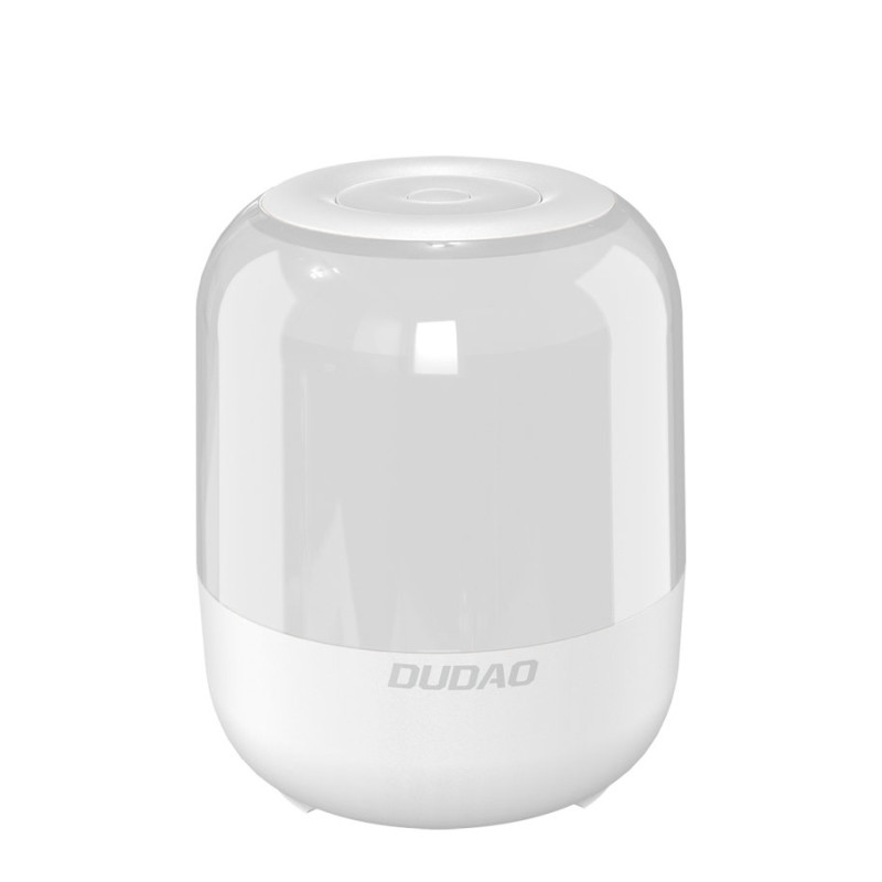 Belaidė Bluetooth 5.0 5W kolonėlė su RGB apšvietimu, balta