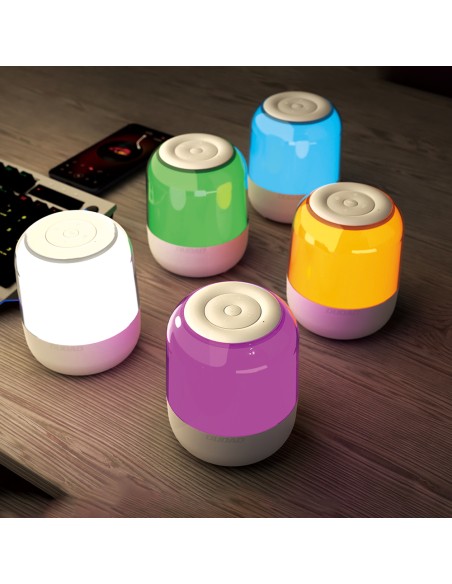 Belaidė Bluetooth 5.0 5W kolonėlė su RGB apšvietimu, balta
 
Belaidė Bluetooth 5.0 5W kolonėlė su RGB apšvietimu, balta