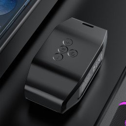 
Belaidis garsiakalbis 5W vandeniui atsparus IP7 Bluetooth 5.0 RGB juodas
