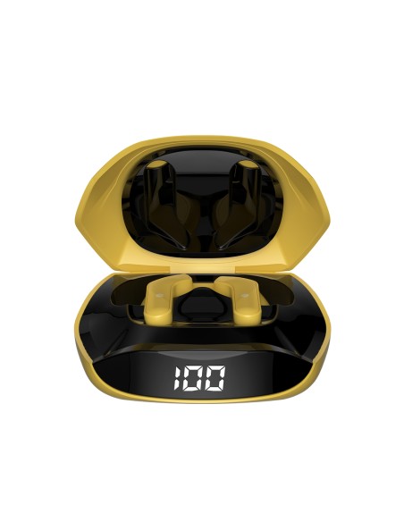 TWS Bluetooth 5.2 į ausis įdedamos belaidės ausinės, geltonos spalvos
 
TWS Bluetooth 5.2 į ausis įdedamos belaidės ausinės, geltonos spalvos